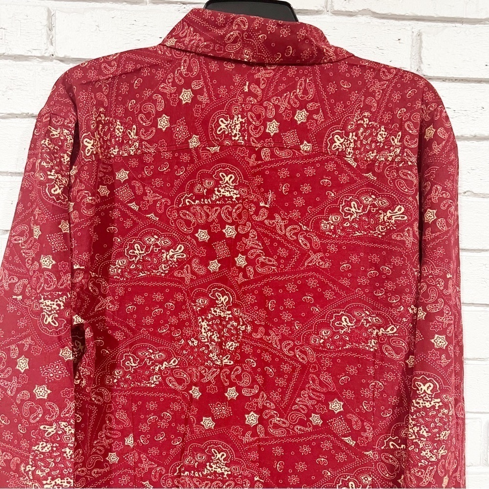 Unbranded‎ Men’s Red Patterned Shirt - Picture 5 of 8